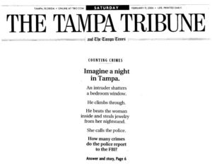 As published in The Tampa Tribune